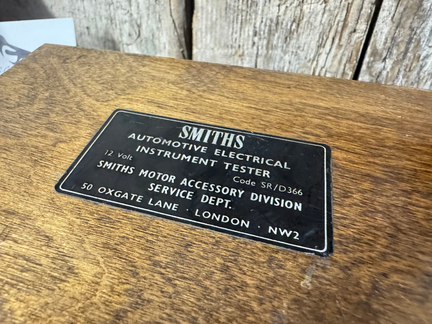 Smiths Automotive Electrical Instrument Tester SR/D366