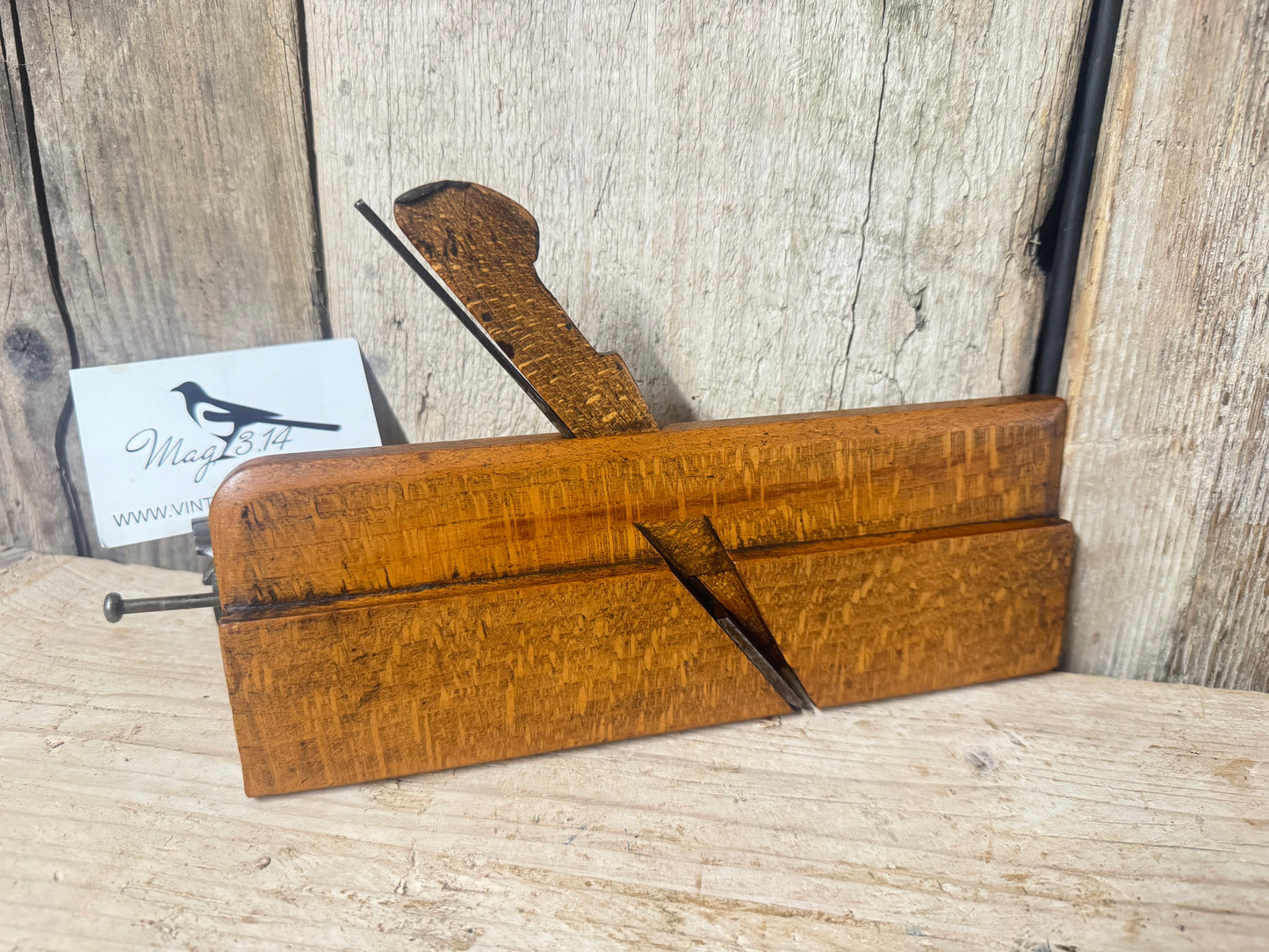 Beechwood Round Moulding Plane 1/2"