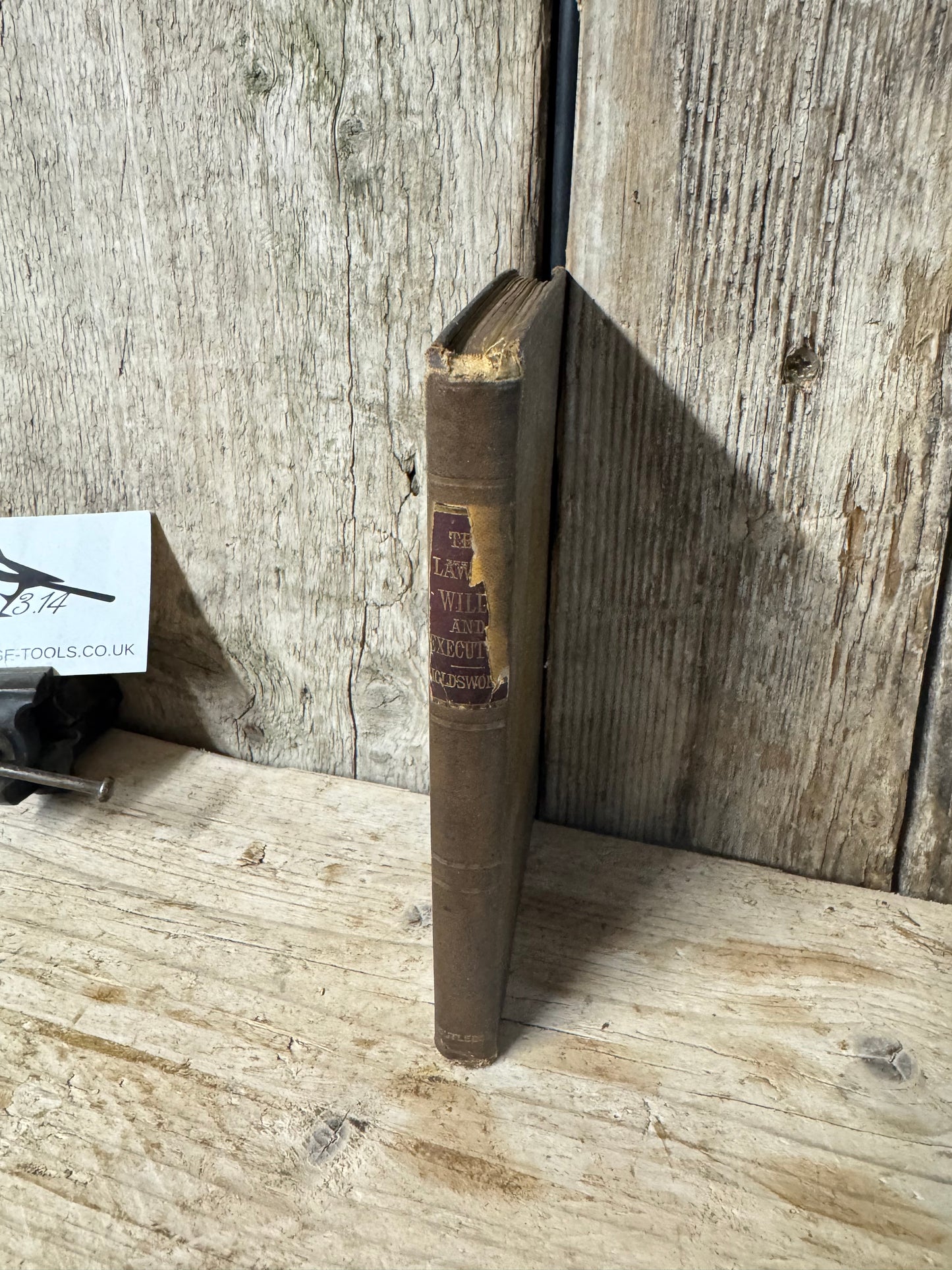 The Law of Wills, Executors and Administrators by W.A. Holdsworth 1884