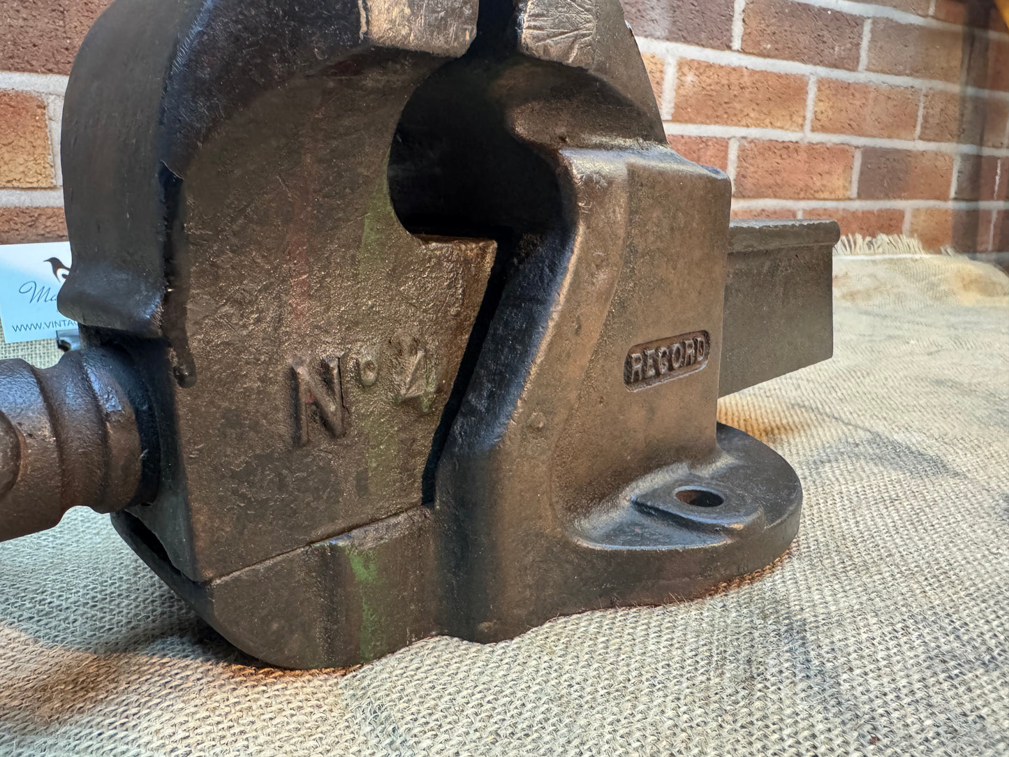 Record No 4 Engineers Bench Vice