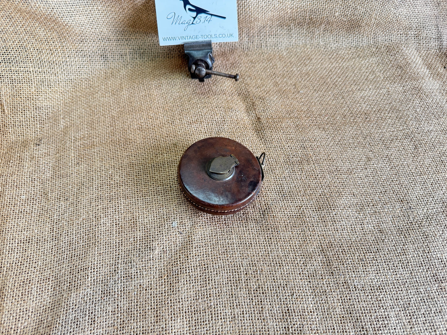 33ft Leather Cased Measuring Tape