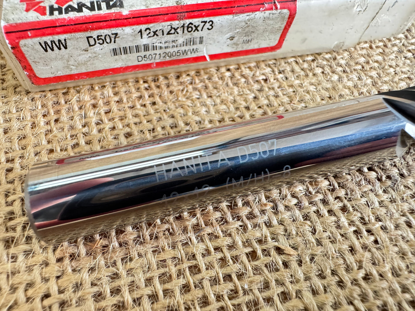 Hanita D507 12mm Carbide End Mill