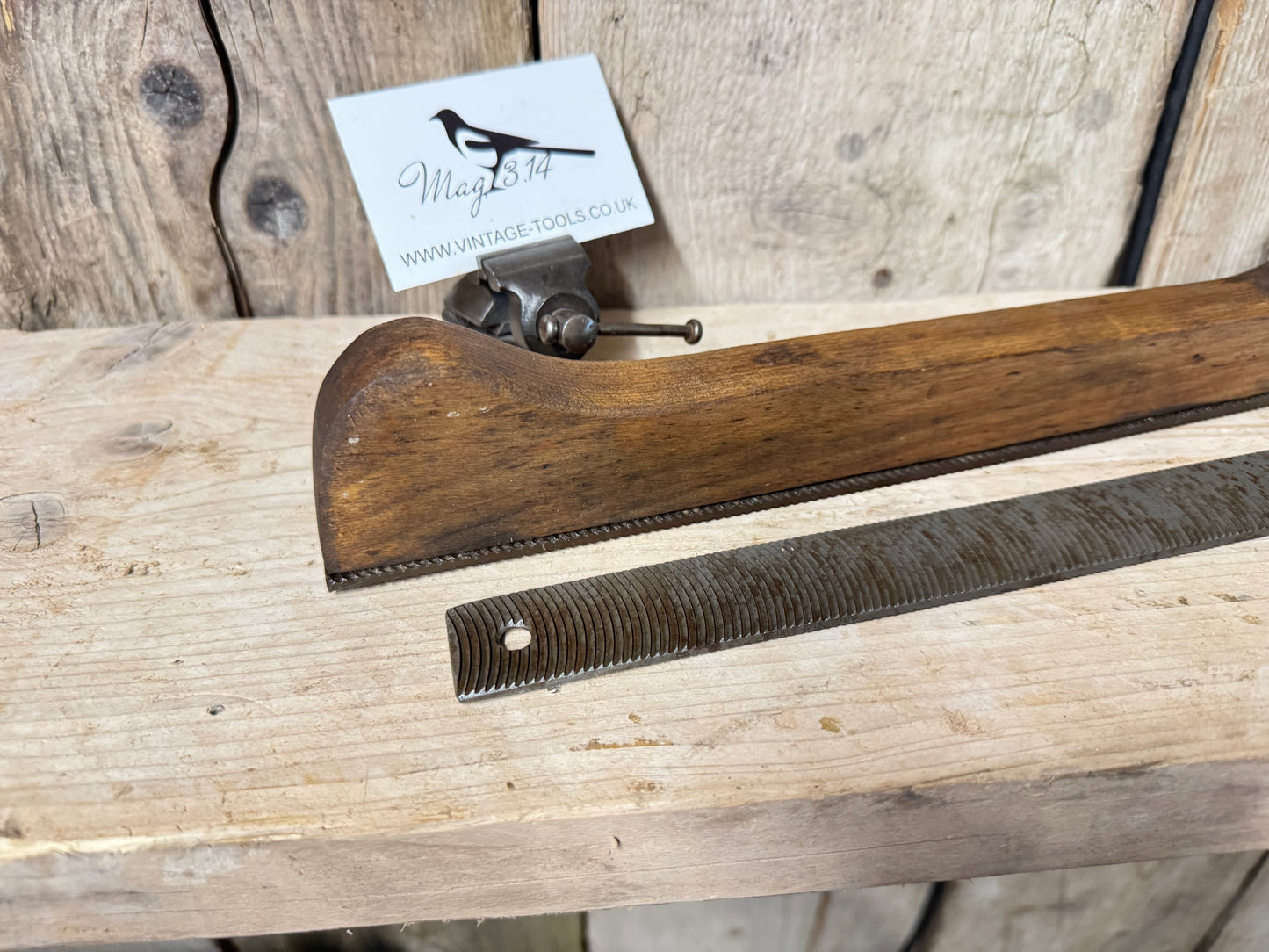 Wooden Handle 12” Auto Body File / Rasps
