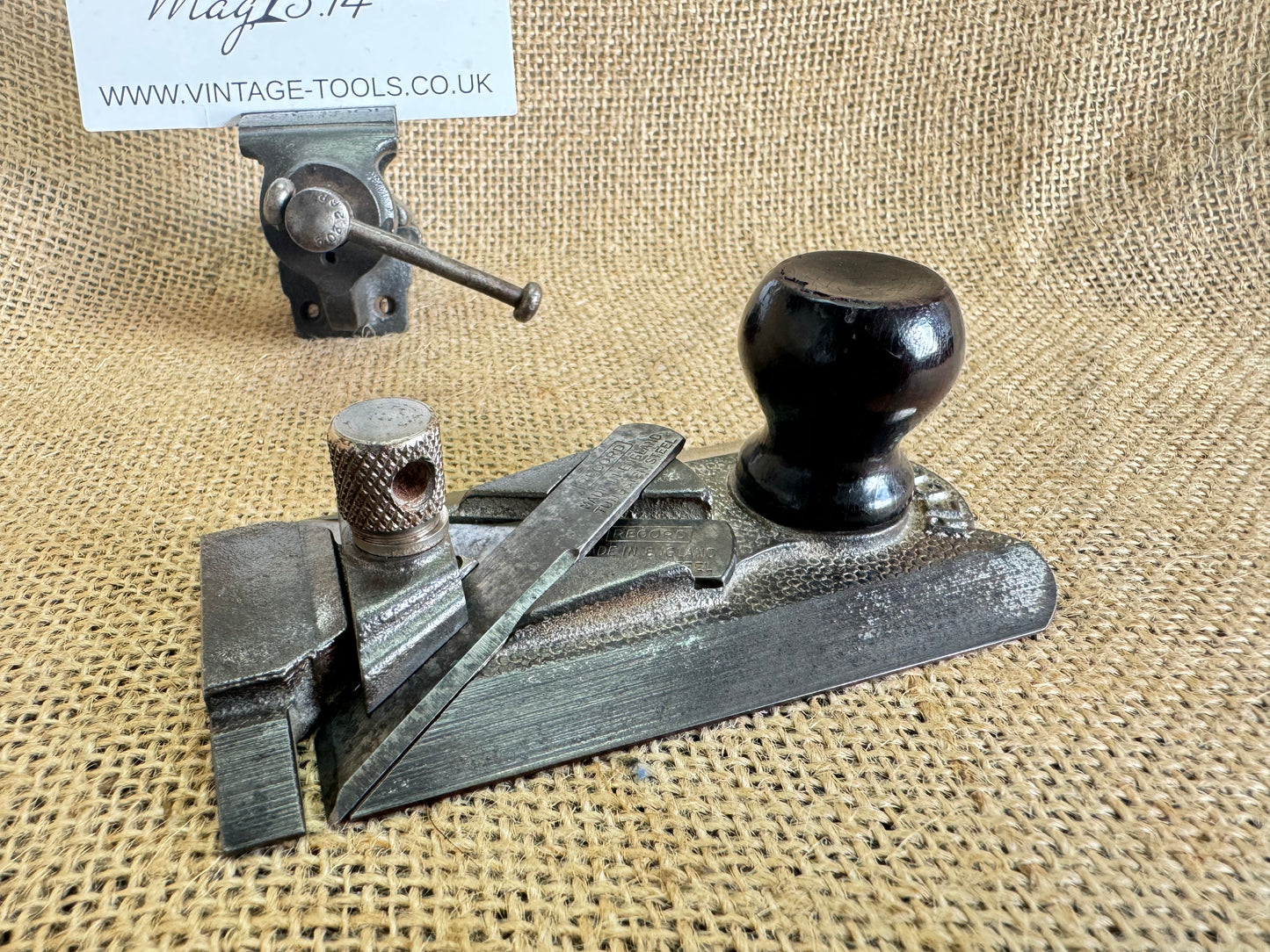 Vintage Record No 2506 4 1/2” Side Rebate Plane