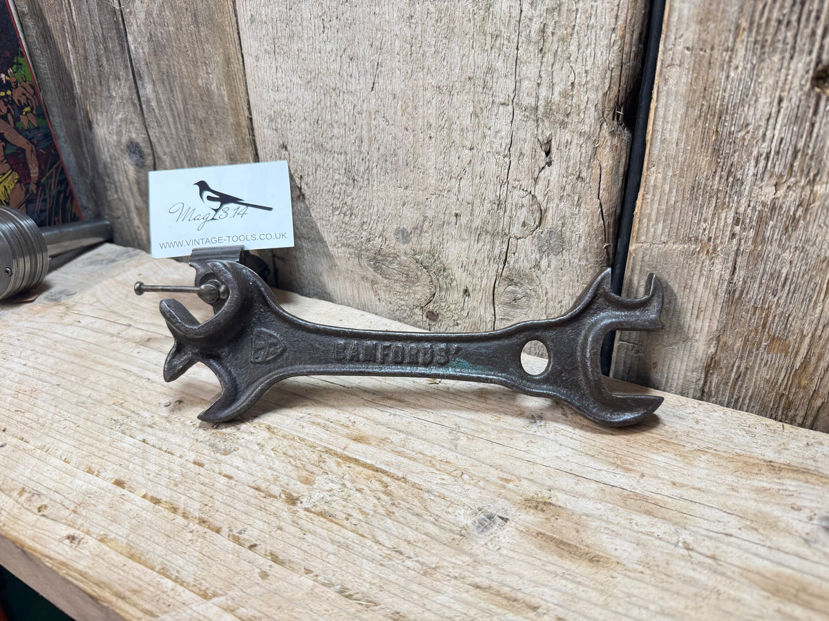 Bamfords Cast Iron No 5 Combination Wrench