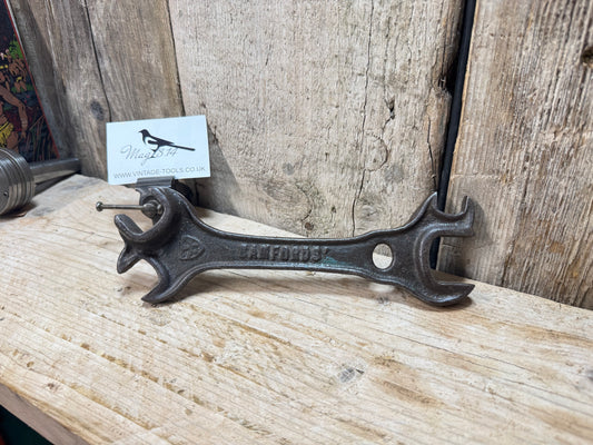 Bamfords Cast Iron No 5 Combination Wrench