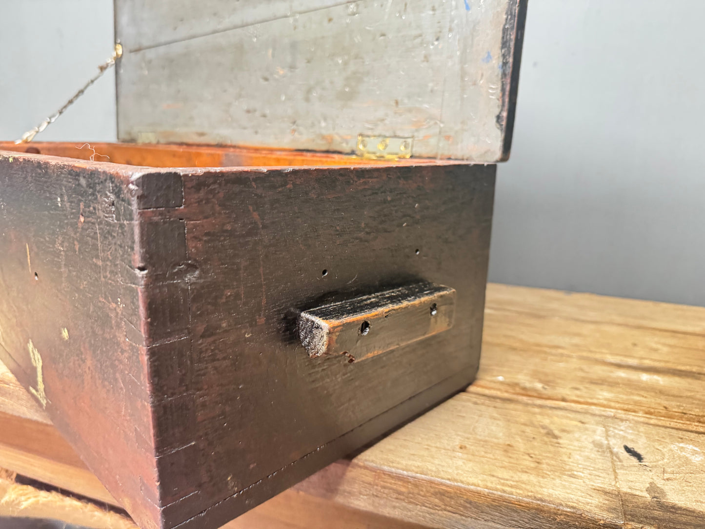 Air Ministry Wooden Tool Box