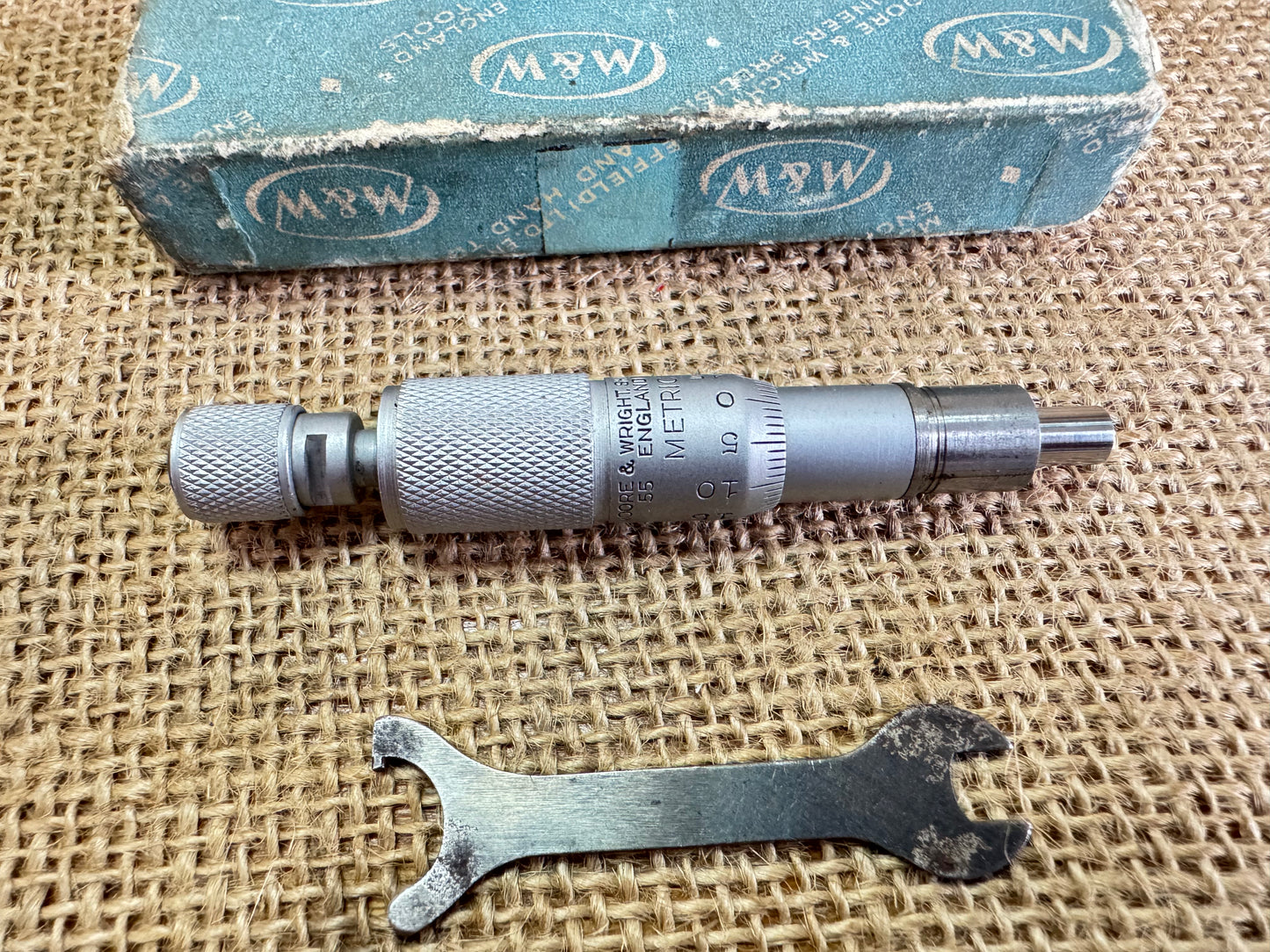 Moore & Wright 897M Metric Micrometer Head