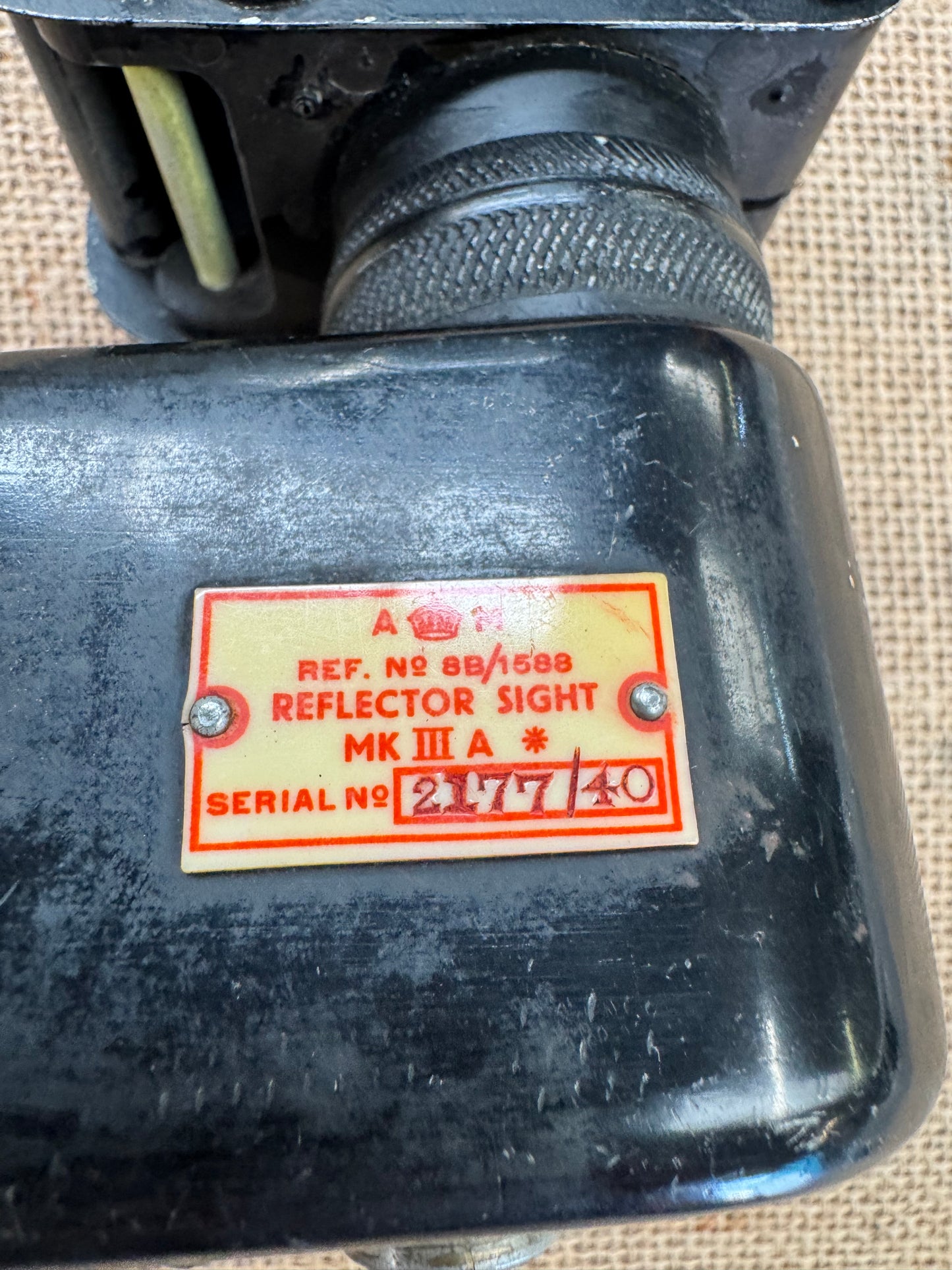RAF Mk3 Reflector Gun Sight