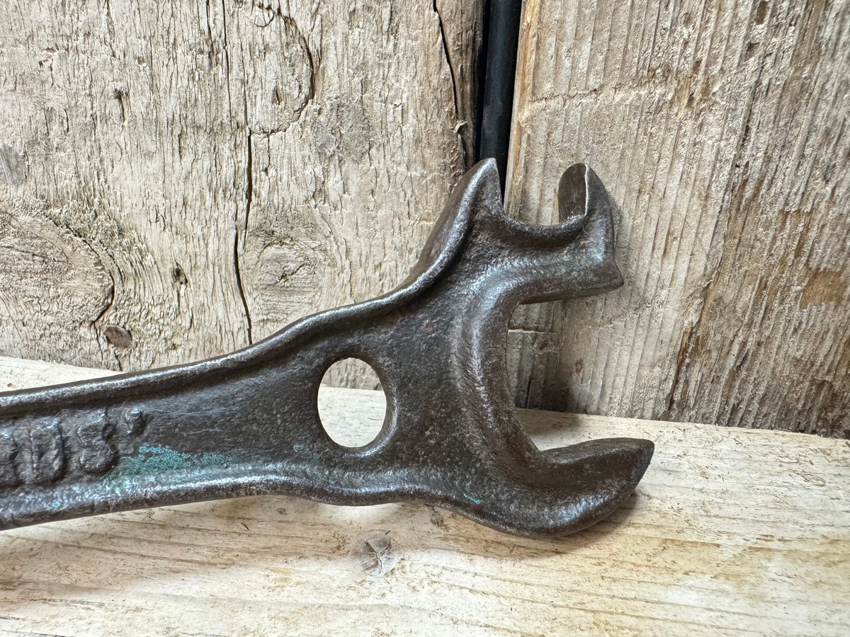 Bamfords Cast Iron No 5 Combination Wrench