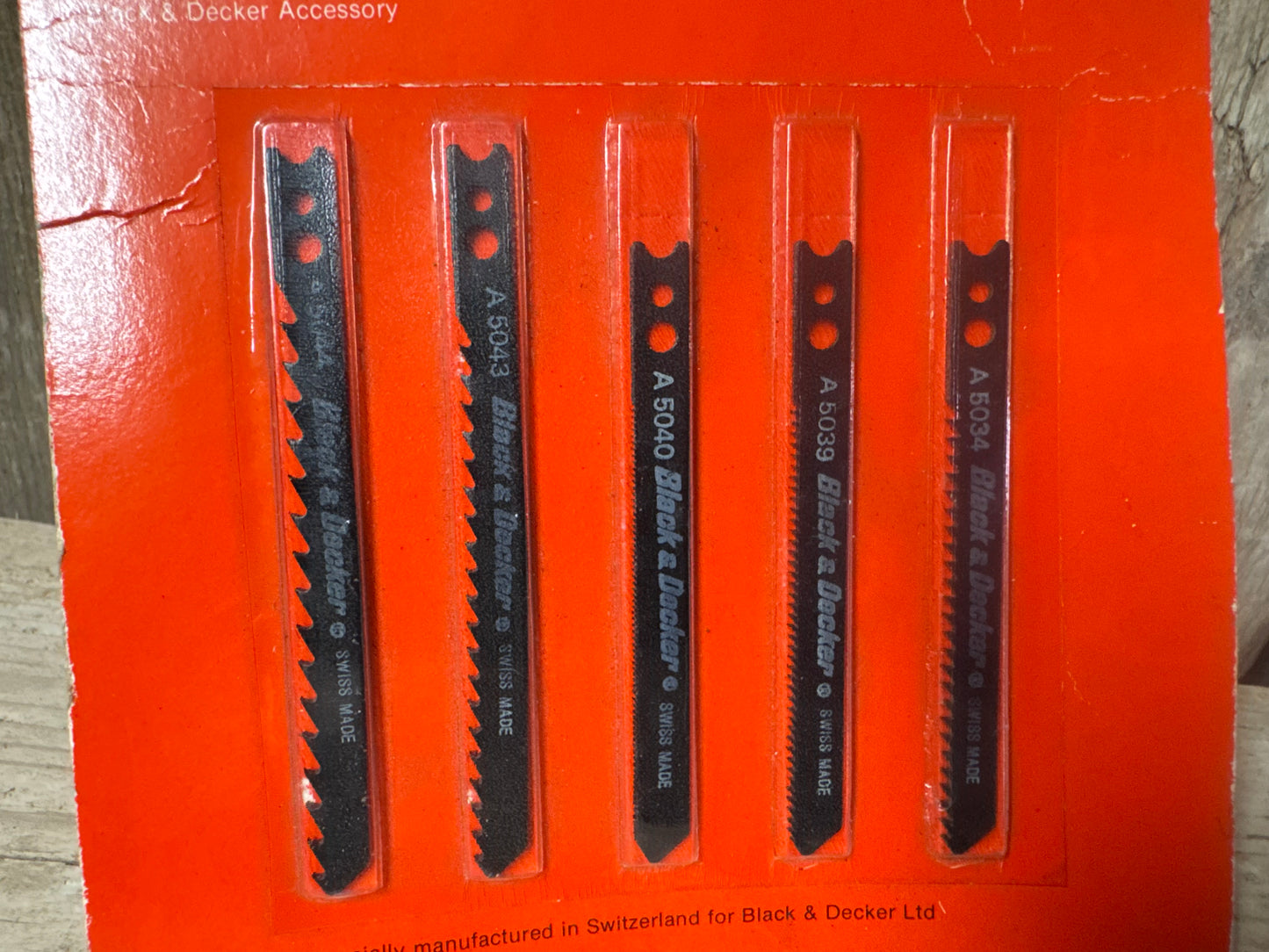 Black & Decker A5025 Jigsaw Blades