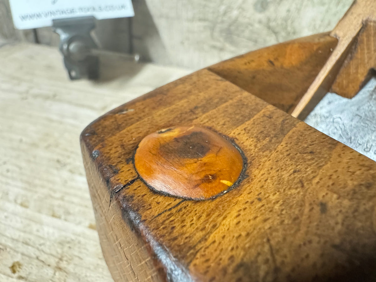 8" Beechwood Handled Coffin Plane