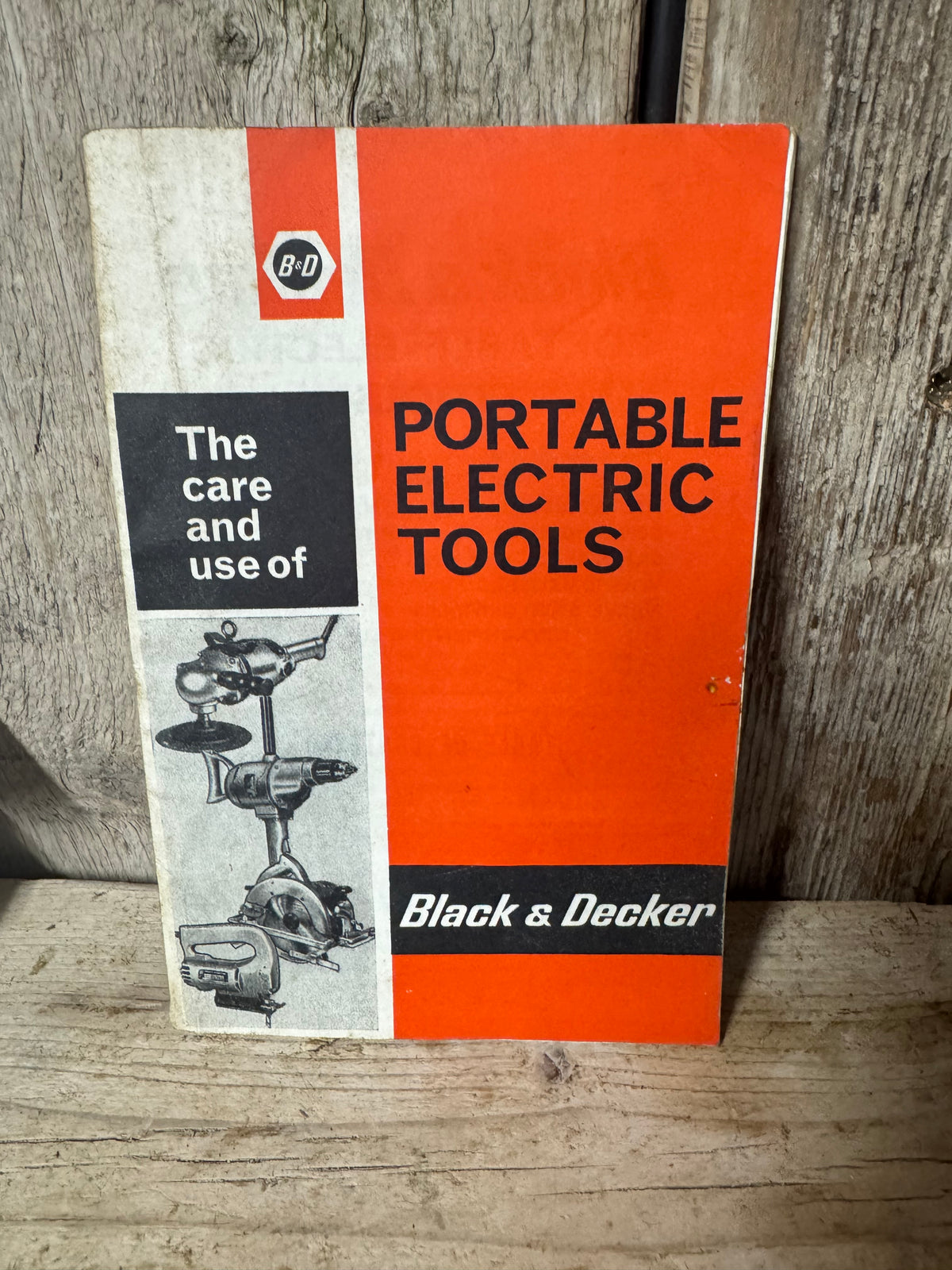 Vintage Black & Decker Care & Use of Portable Electric Tools Booklet