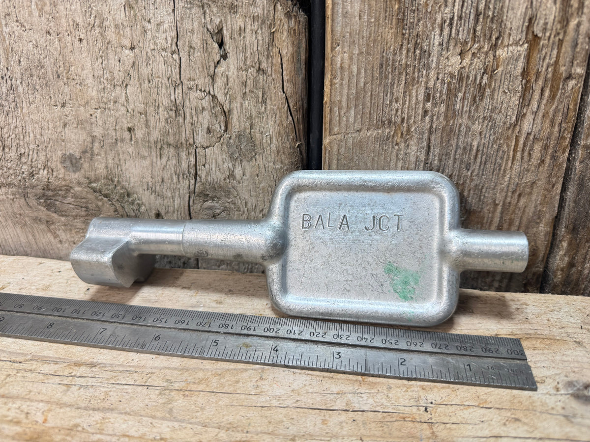 Bala Junction Aluminium Single Line Key
