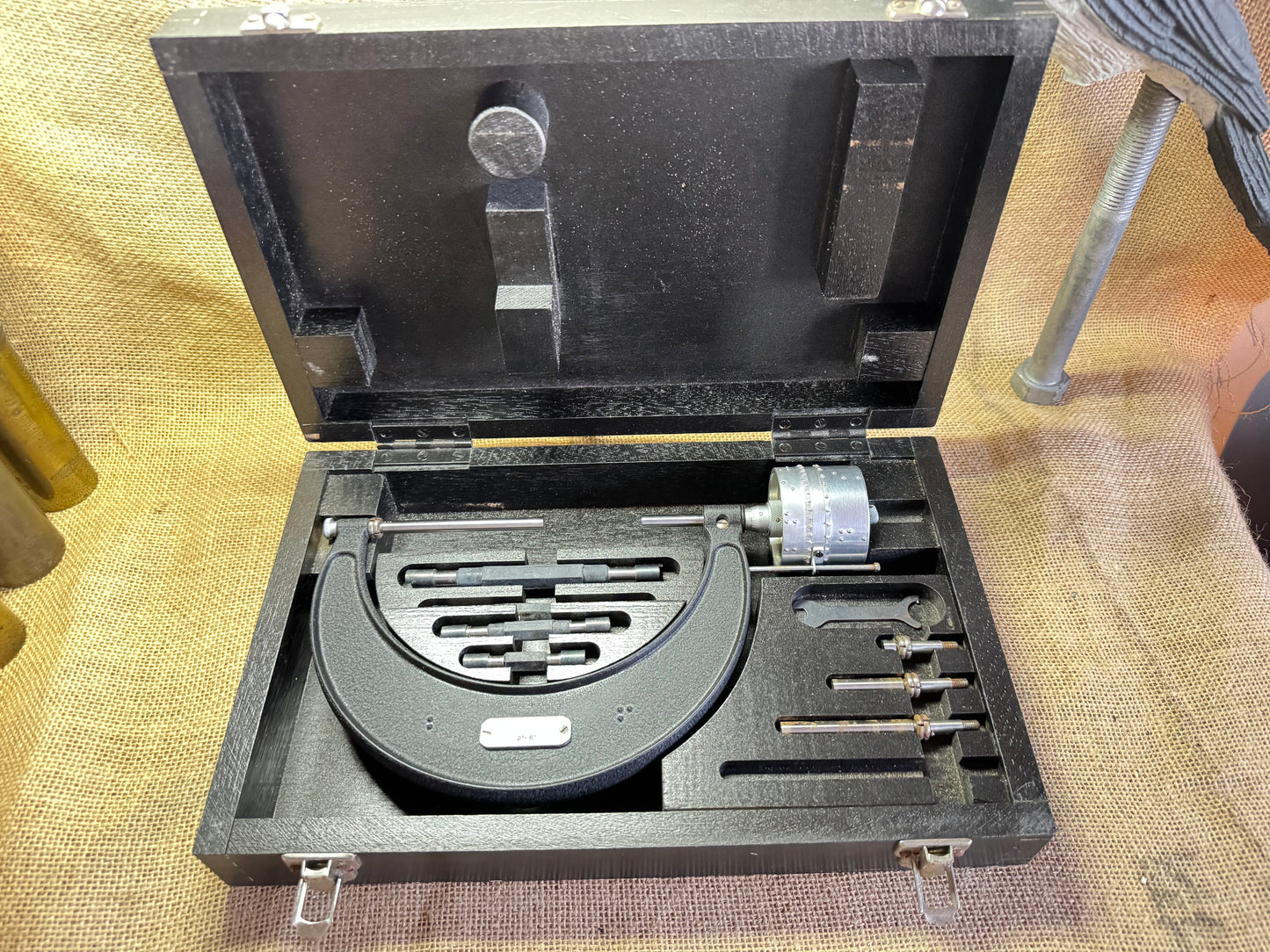 Moore & Wright 2”-6” S41/65 Braille Micrometer Set