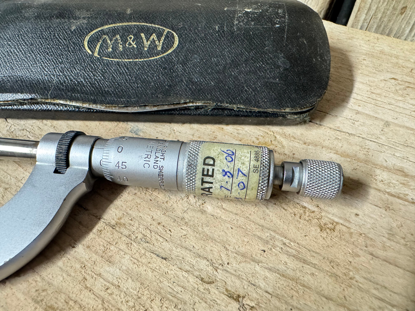 Moore & Wright No 961M 0-25mm Micrometer