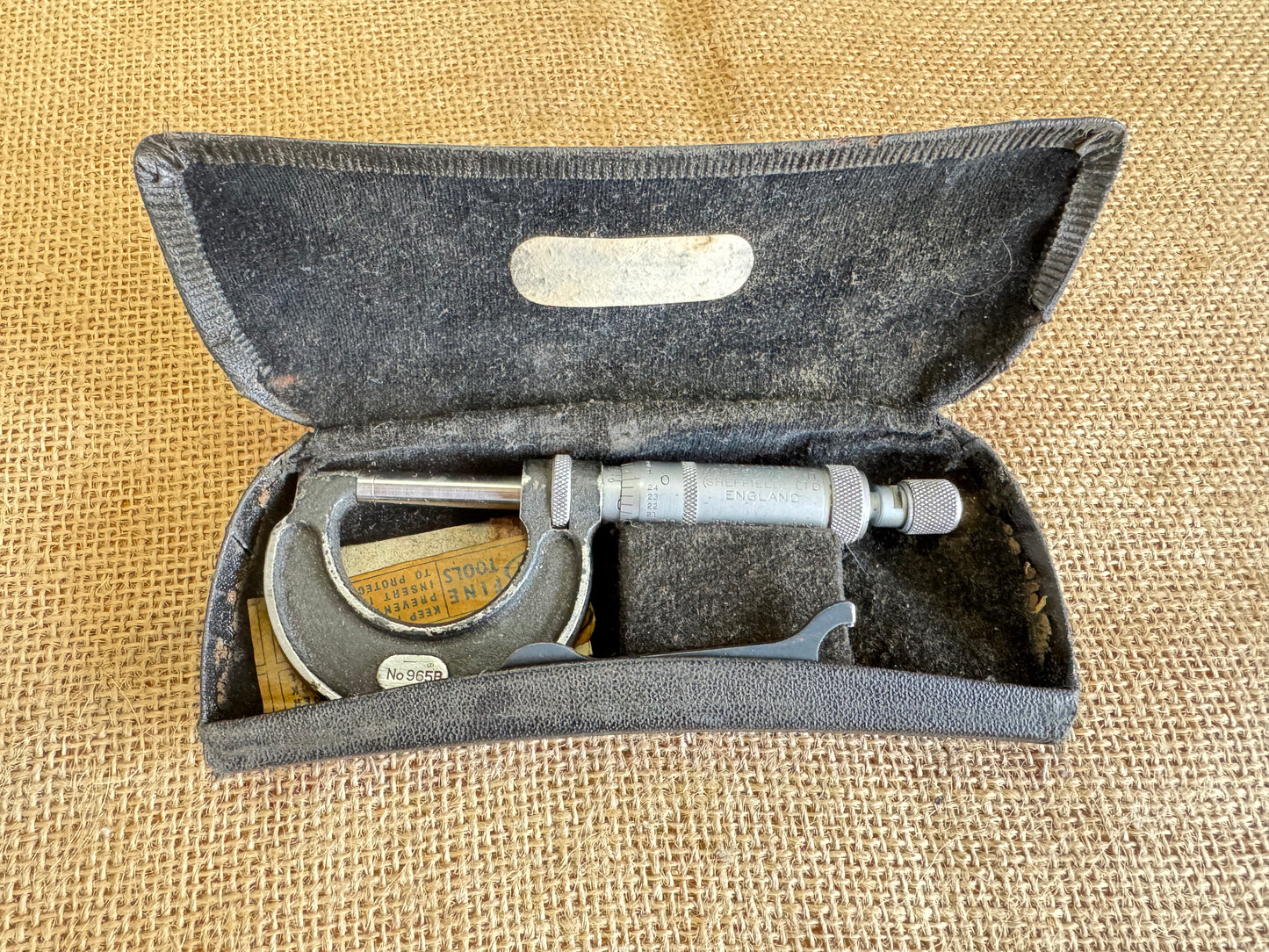 Moore & Wright No 965B 0-1” Micrometer
