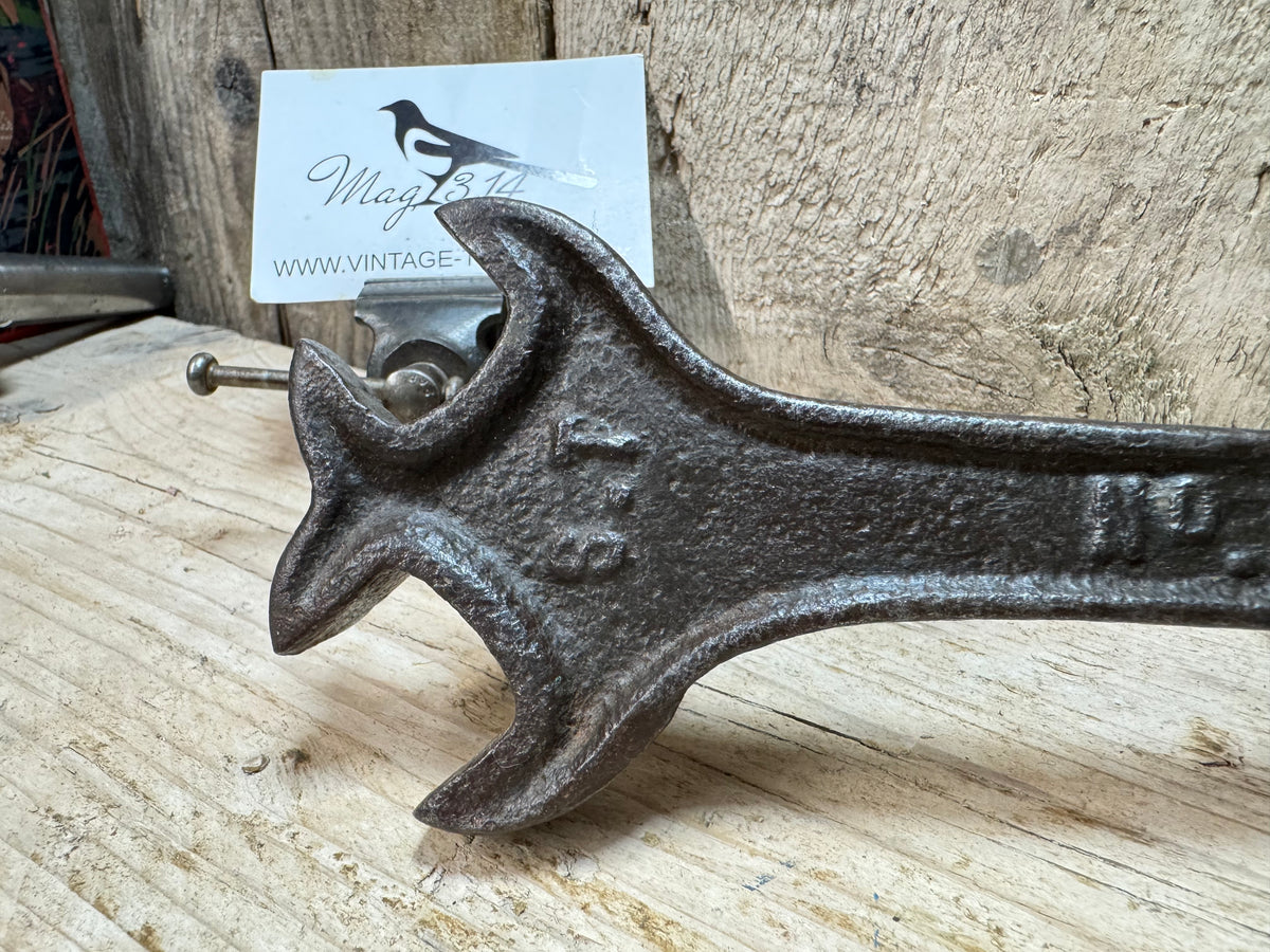 Bamfords Cast Iron No 5 Combination Wrench