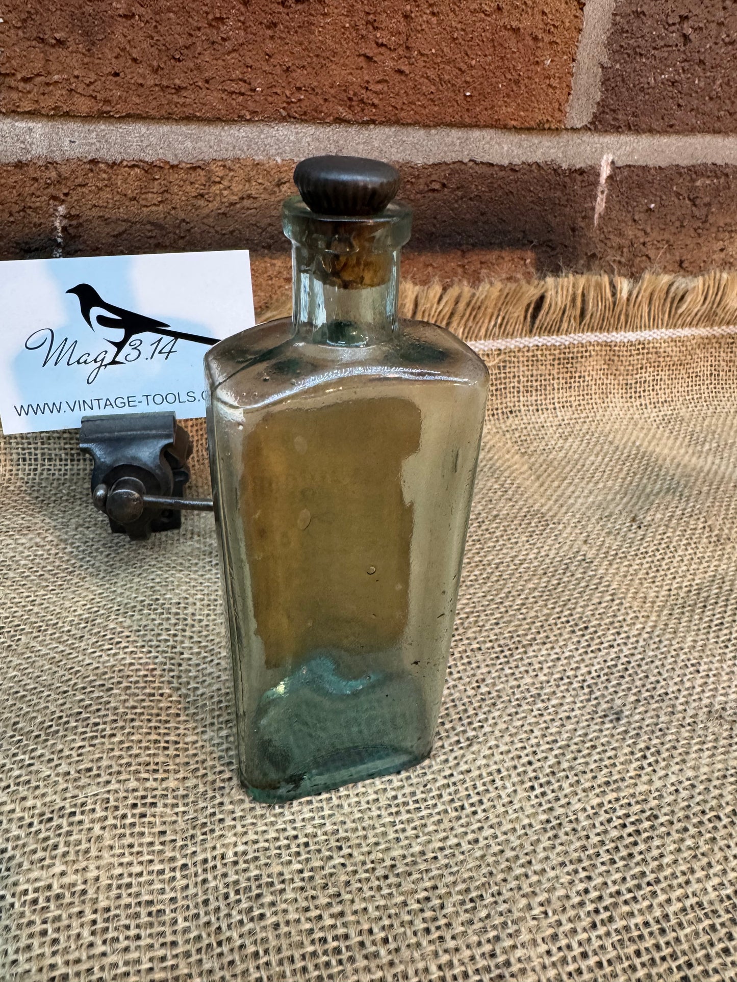 Rangoon Oil Glass Bottle