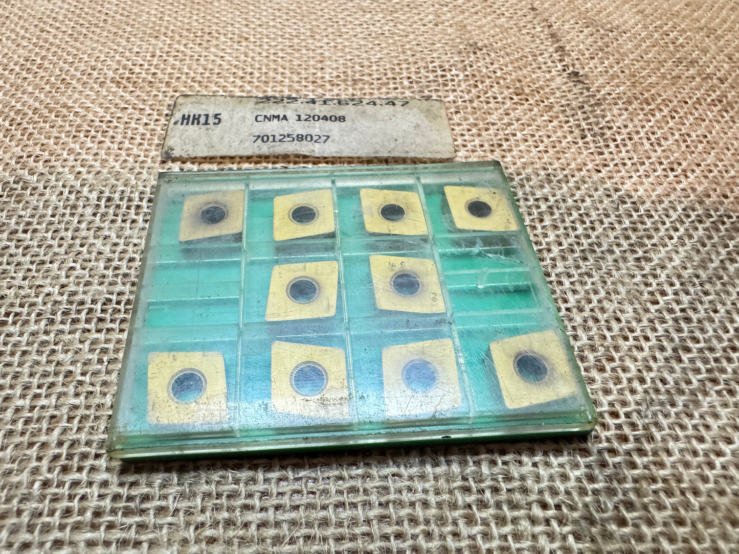 Widia Victory CMNA 120408 Carbide Inserts x 10