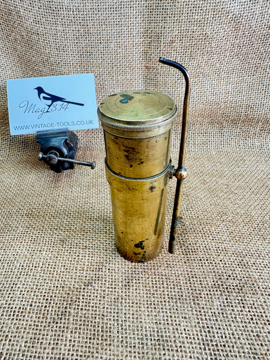 Moore & Wright Jewellers Brass Blow Lamp