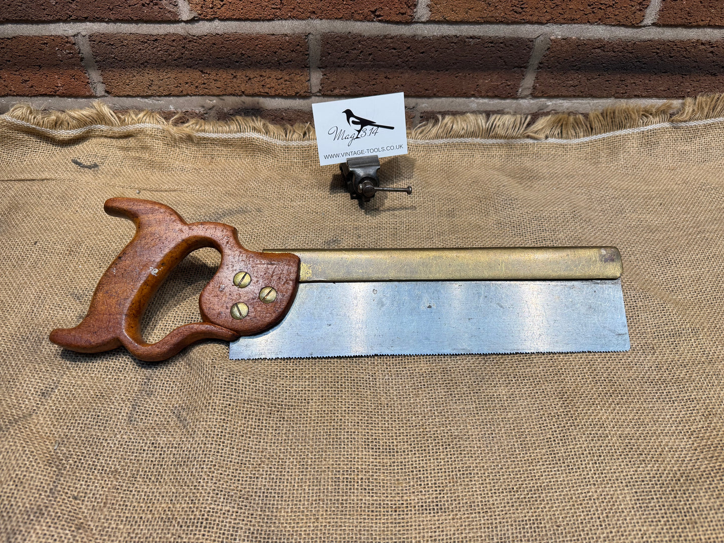 W Tyzack Sons & Turner No 120 Brass Back Tenon Saw