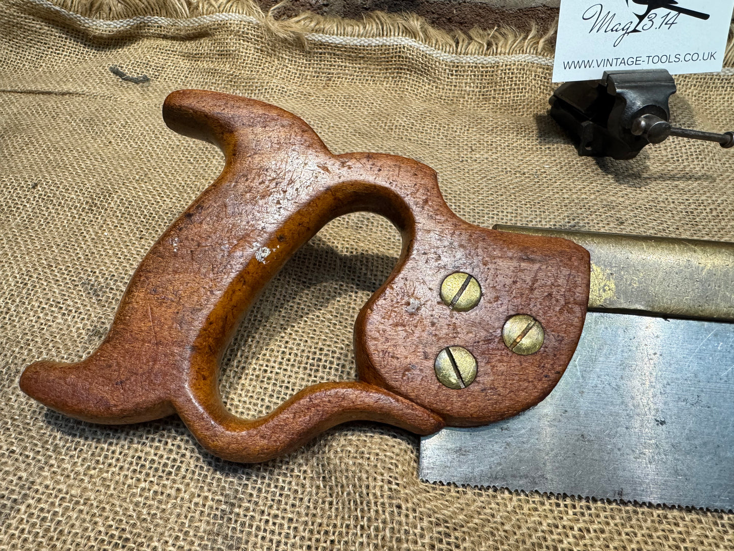 W Tyzack Sons & Turner No 120 Brass Back Tenon Saw
