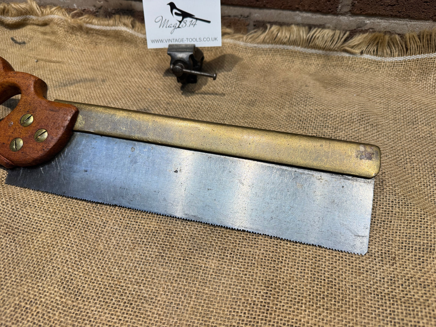 W Tyzack Sons & Turner No 120 Brass Back Tenon Saw