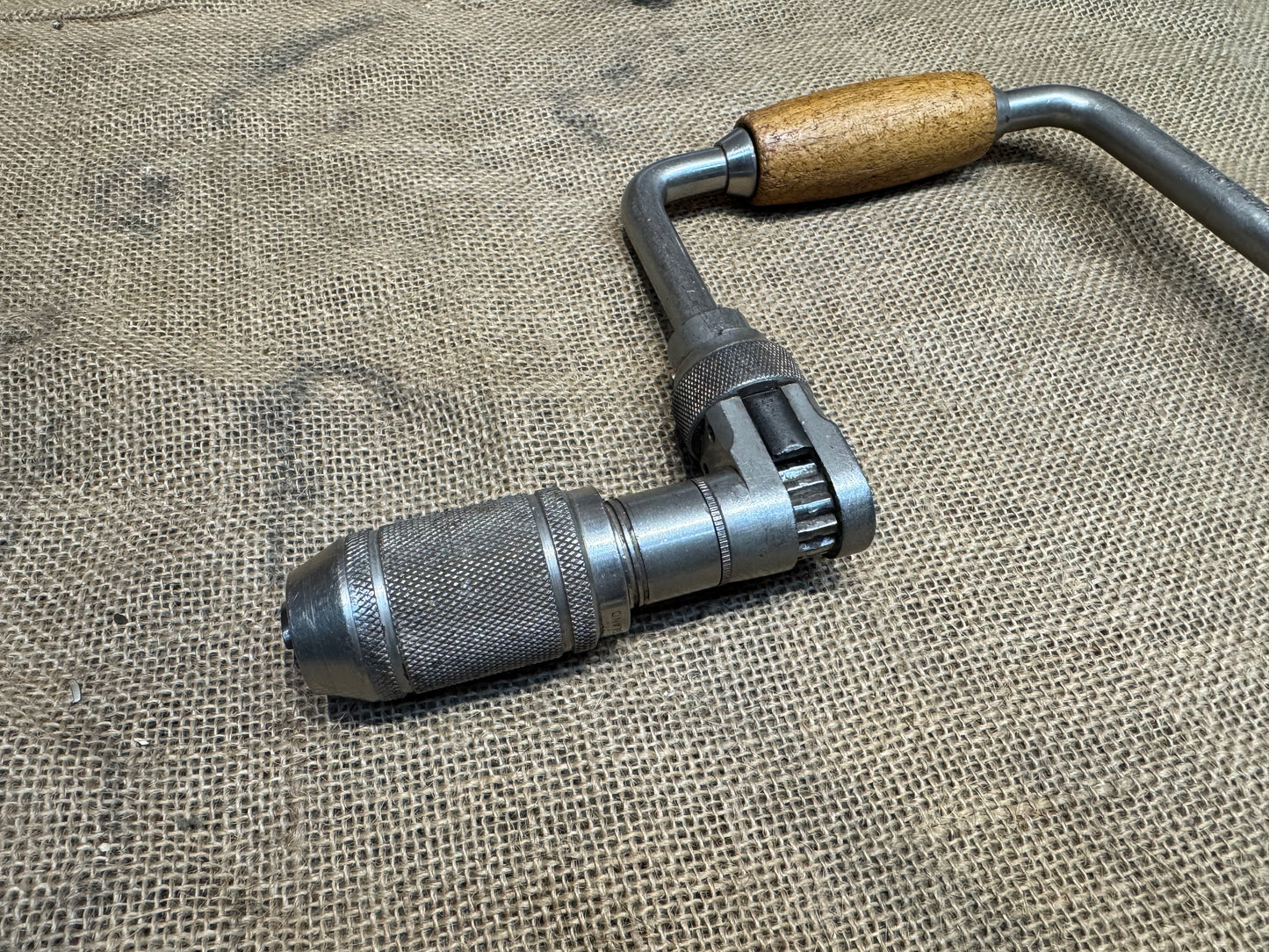 Stanley No 78 10 Inch Ratcheting Drill Brace