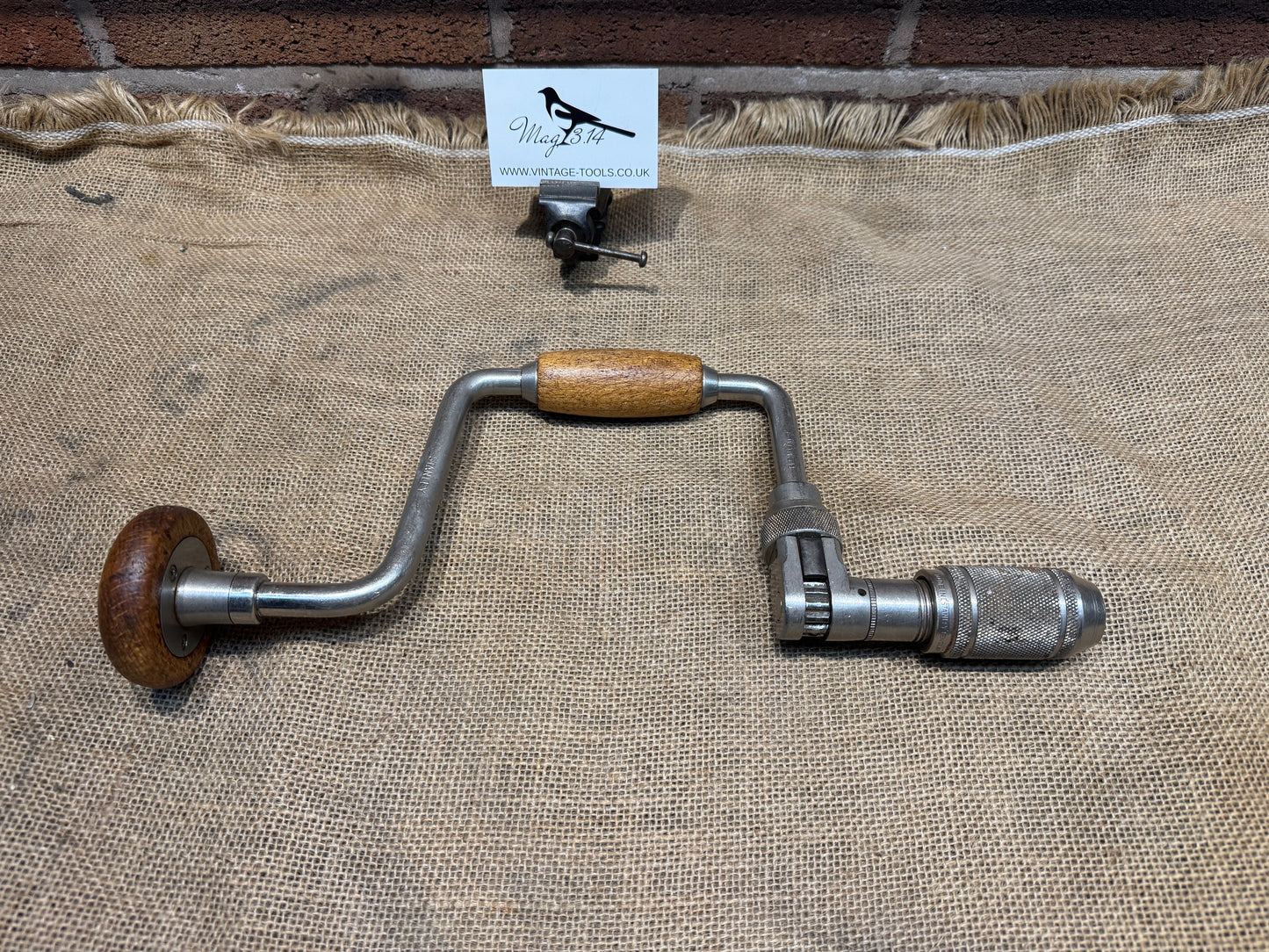 Stanley No 78 10 Inch Ratcheting Drill Brace