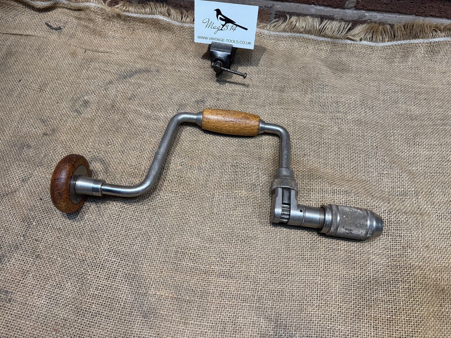 Stanley No 78 10 Inch Ratcheting Drill Brace