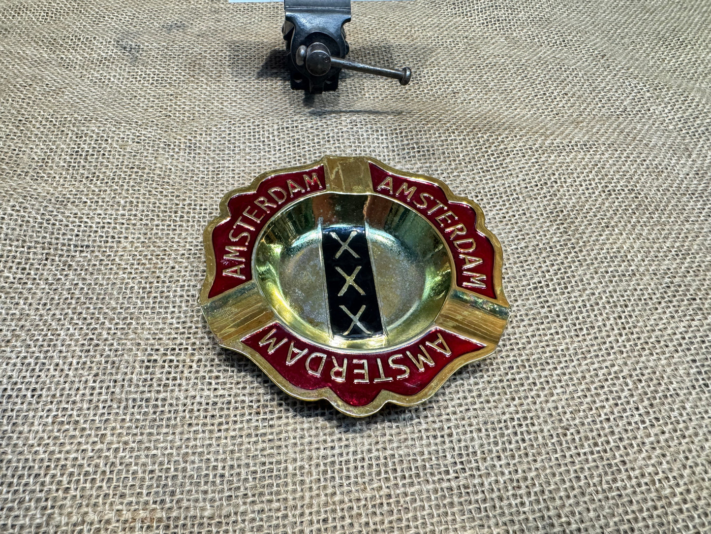 Amsterdam XXX Brass Ashtray
