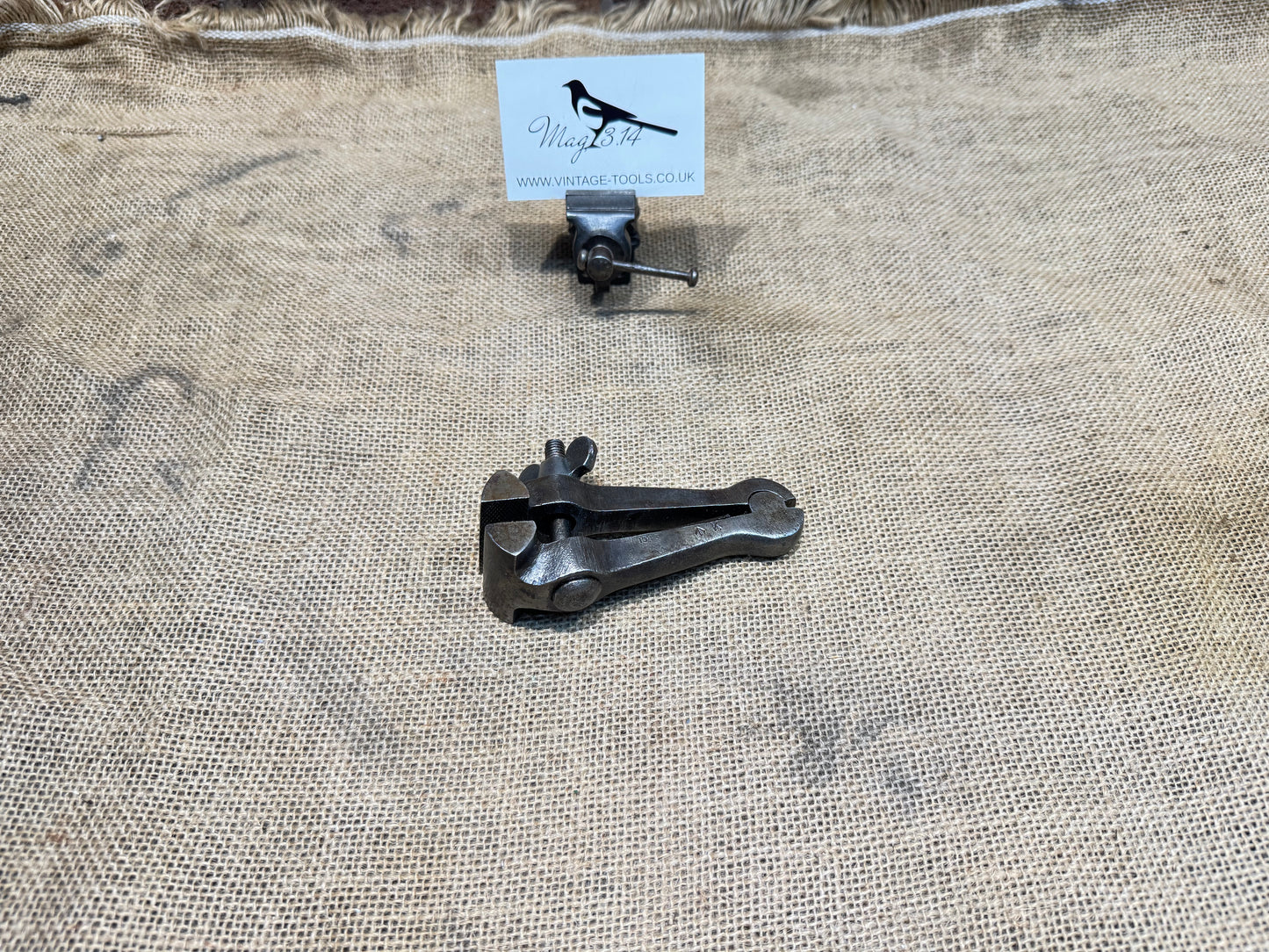 Jewellers Hand Vice with 1943 Military Broad Arrow