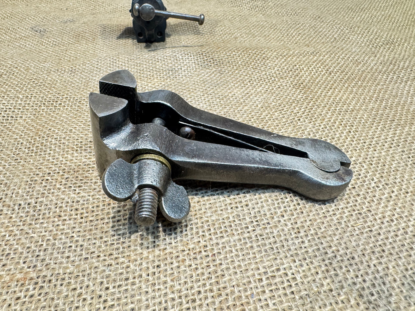 Jewellers Hand Vice with 1943 Military Broad Arrow