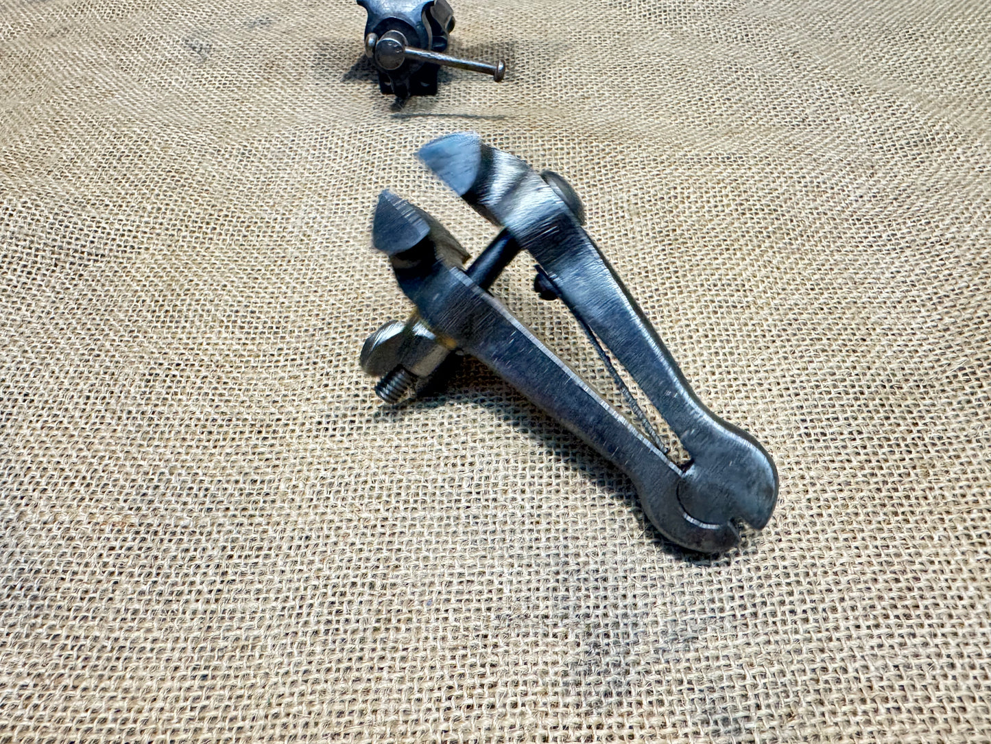 Jewellers Hand Vice with 1943 Military Broad Arrow