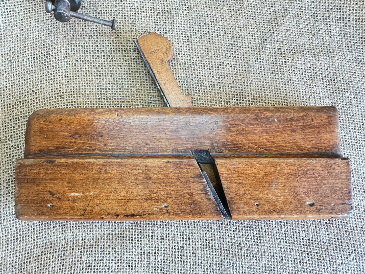 Antique Beechwood Hollowing Moulding Plane