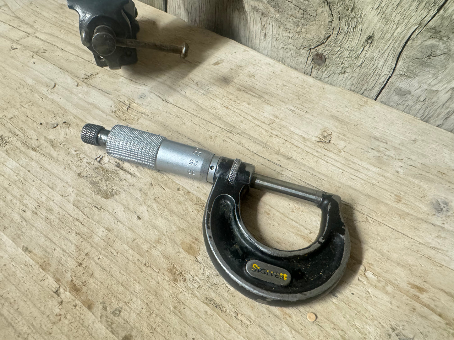 LS Starrett No 436 0-25mm Micrometer