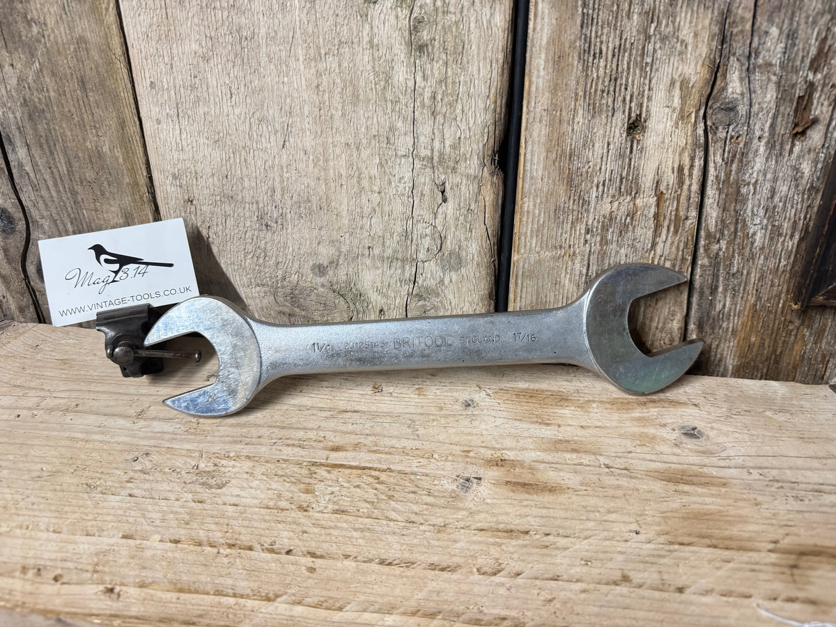 Britool 2J125143 1 1/4" & 1 7/16" Open Combination Spanner