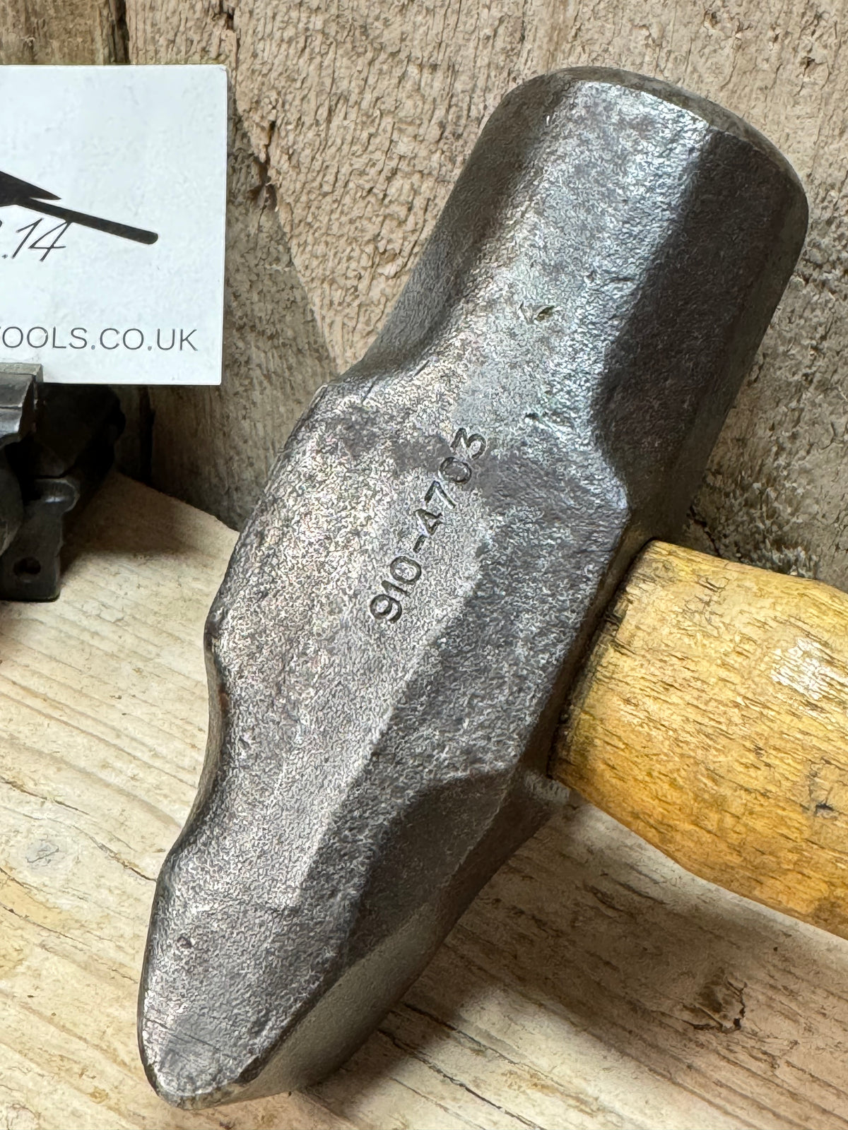 Whitehouse 3lb Straight Pein Hammer with Military Broad Arrow