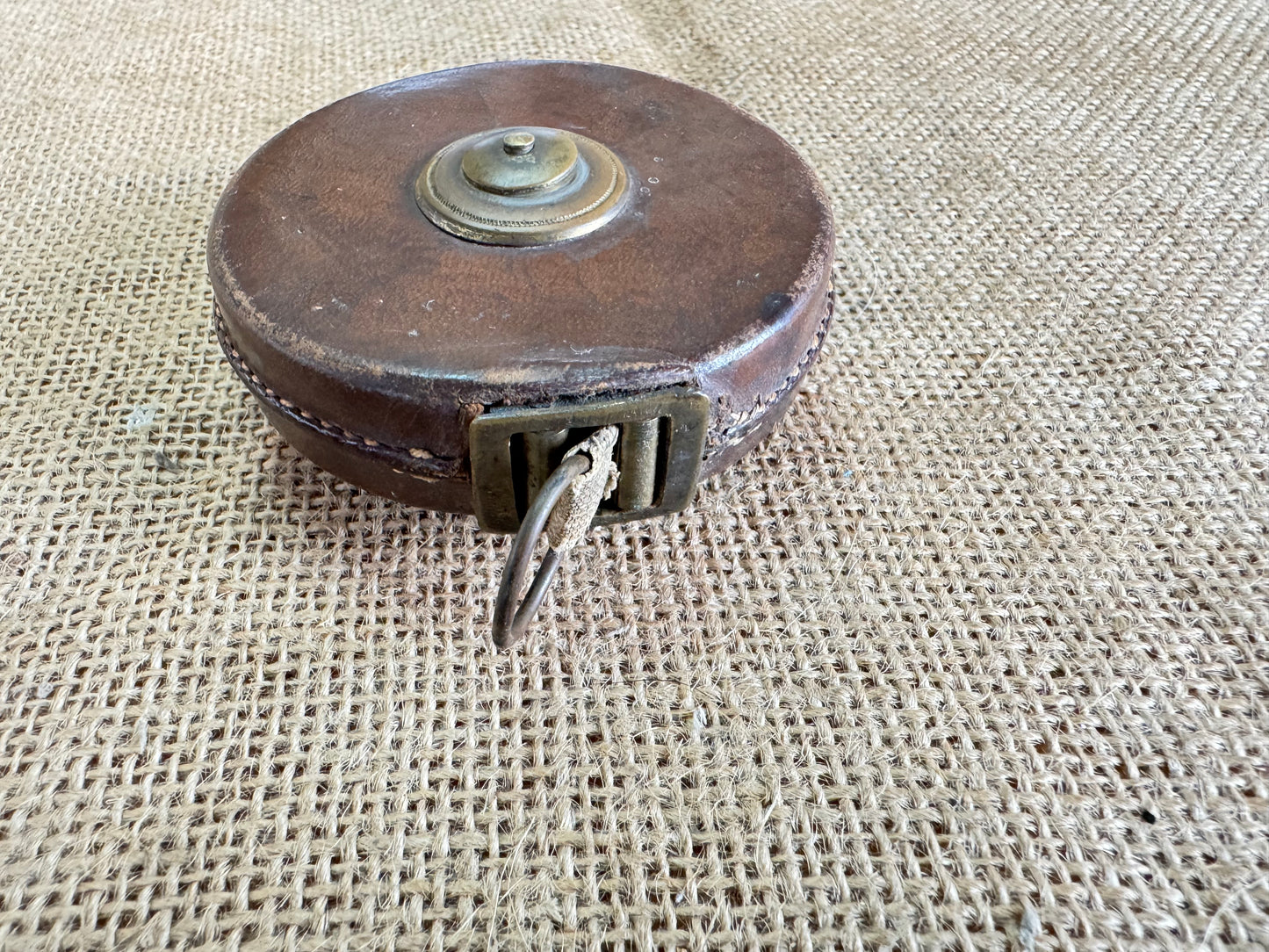 33ft Leather Cased Measuring Tape