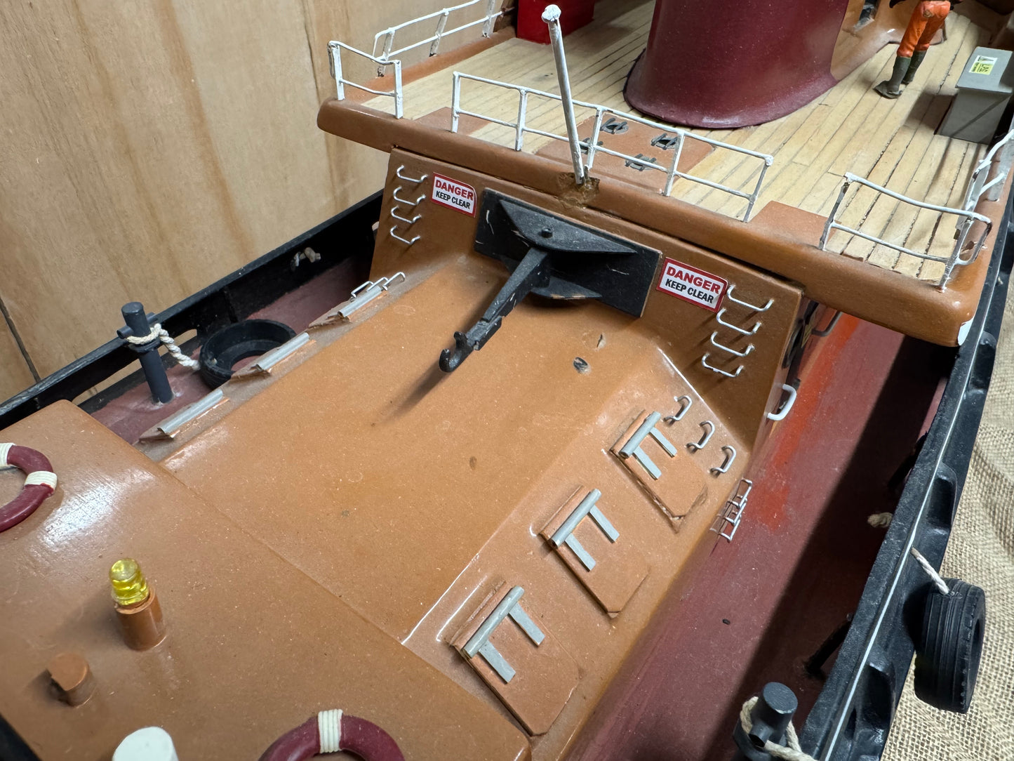 RC Scale Model Flying Drake 1950’s Tug Boat