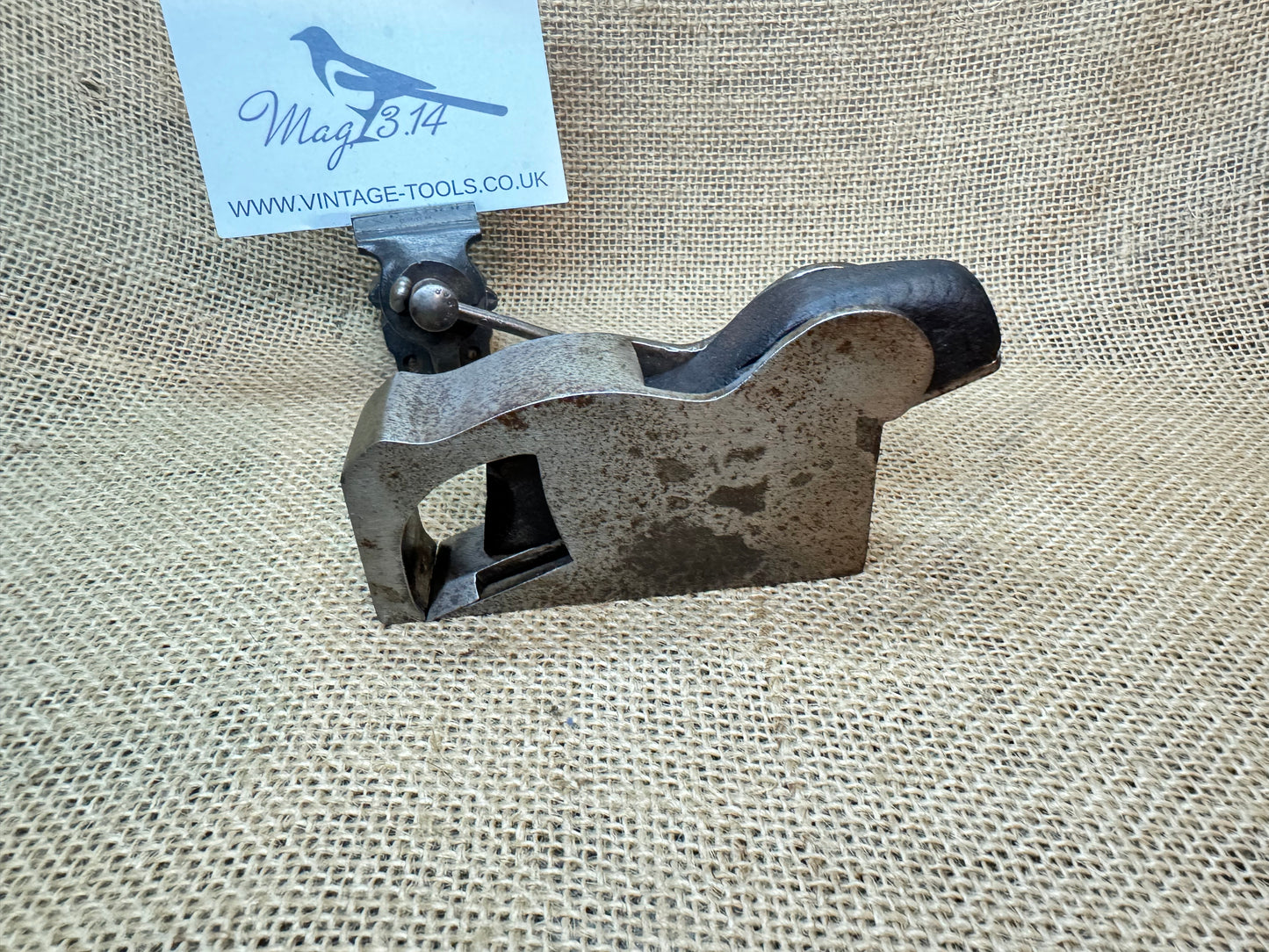 Antique Steel Bullnose Woodplane with 1” Marples Iron