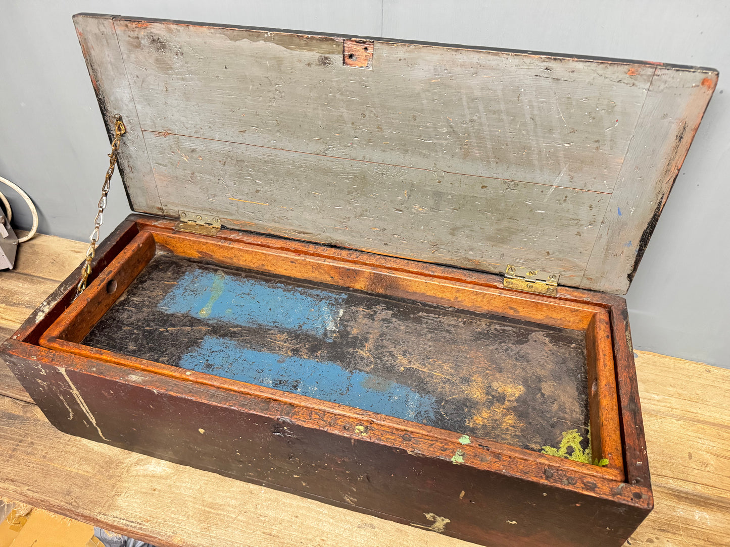 Air Ministry Wooden Tool Box