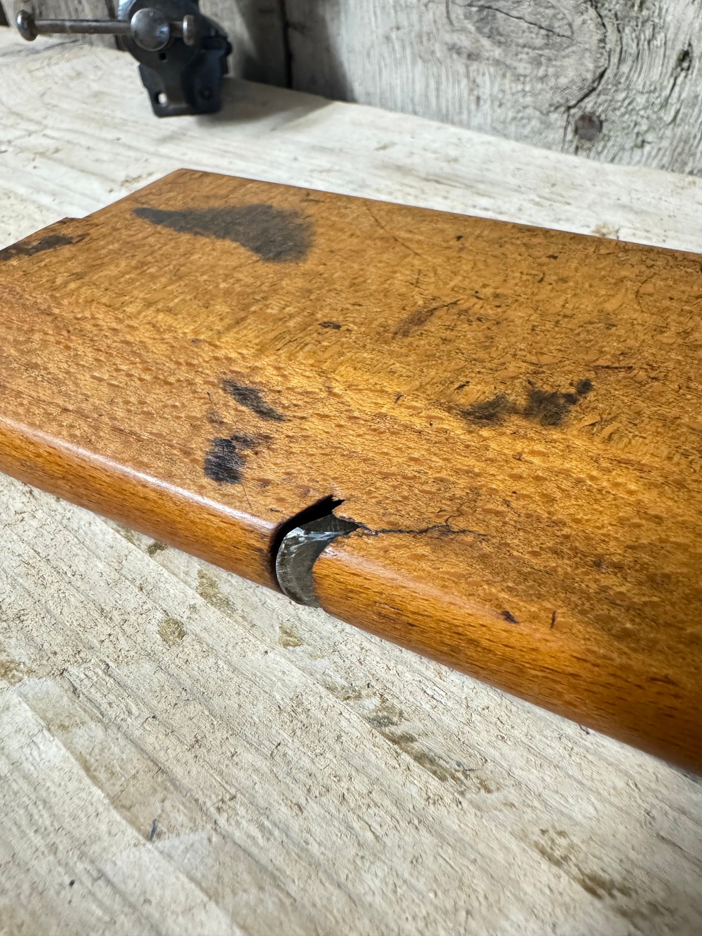 Beechwood Round Moulding Plane 1/2"