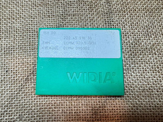 Widia THM CCMW 090302 Carbide Inserts x 10