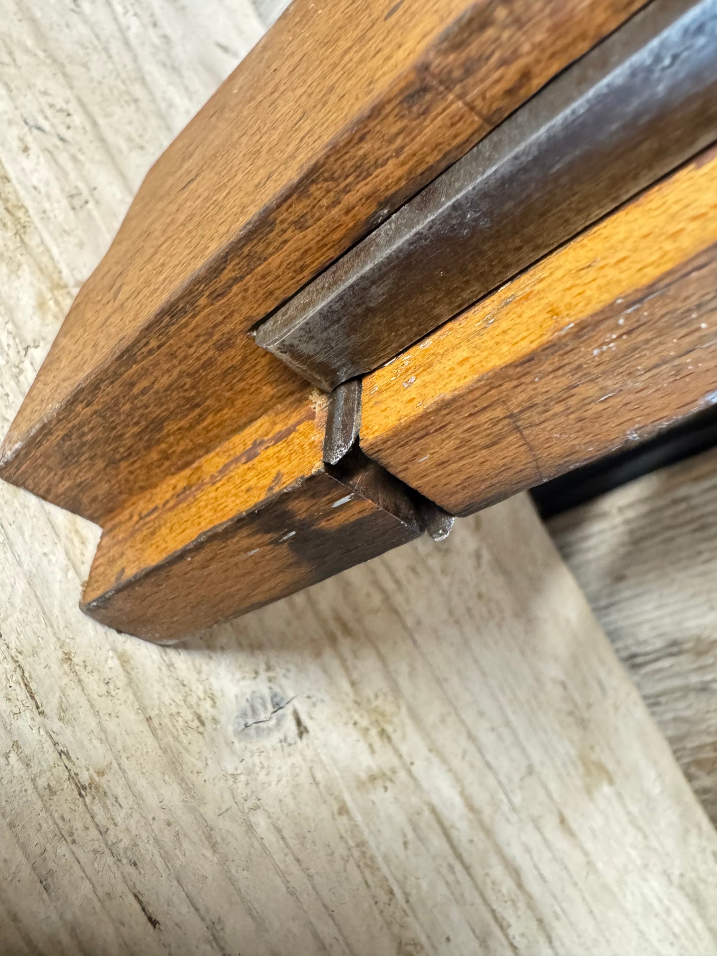 A Mathieson Twin Iron 5/8 Moulding Plane