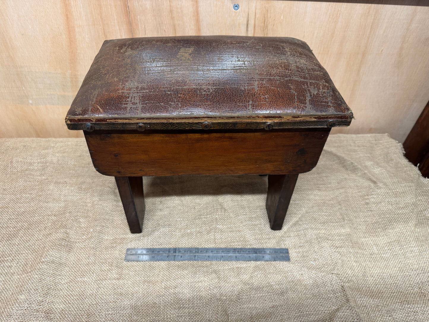 Antique Footstool / Fireside Stool / Bible Box / Childs Stool