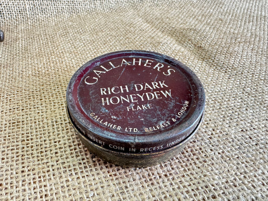 Gallahers Rich Honeydew Flake Tobacco Tin