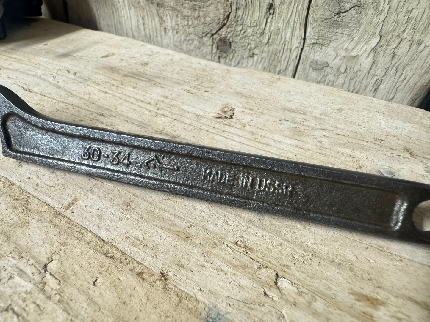 Vintage Soviet C Hook Spanner 30-34