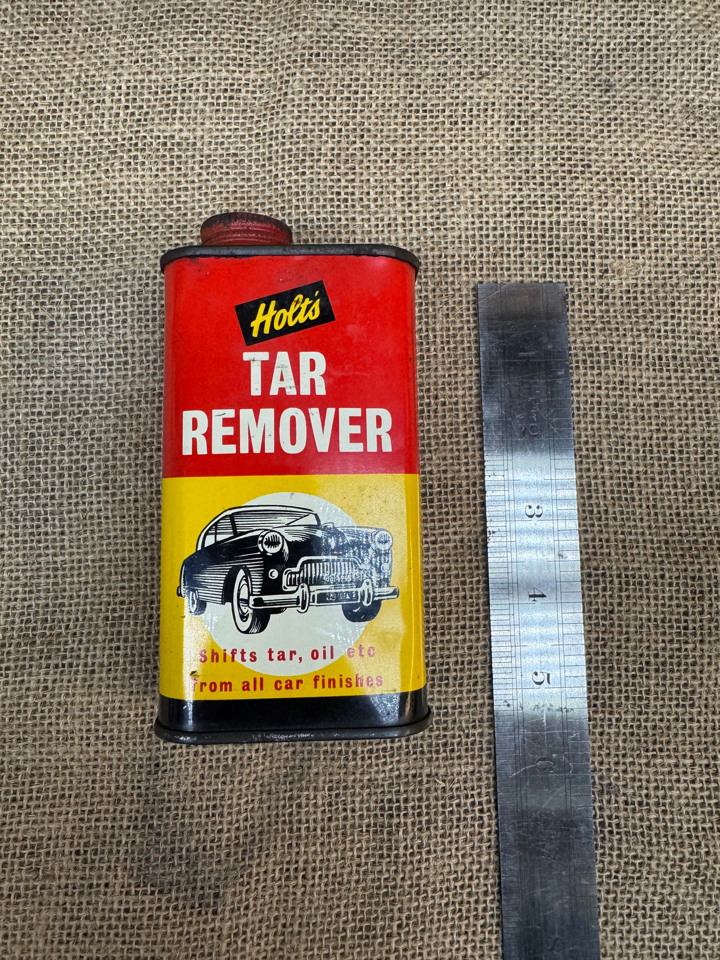 Vintage Holts Tar Remover Tin Can